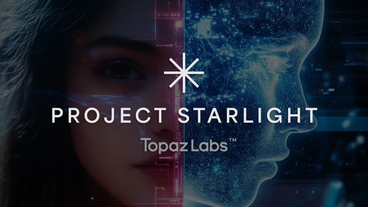 Проект Starlight: новое поколение AI-видеоапскейлинга от Topaz