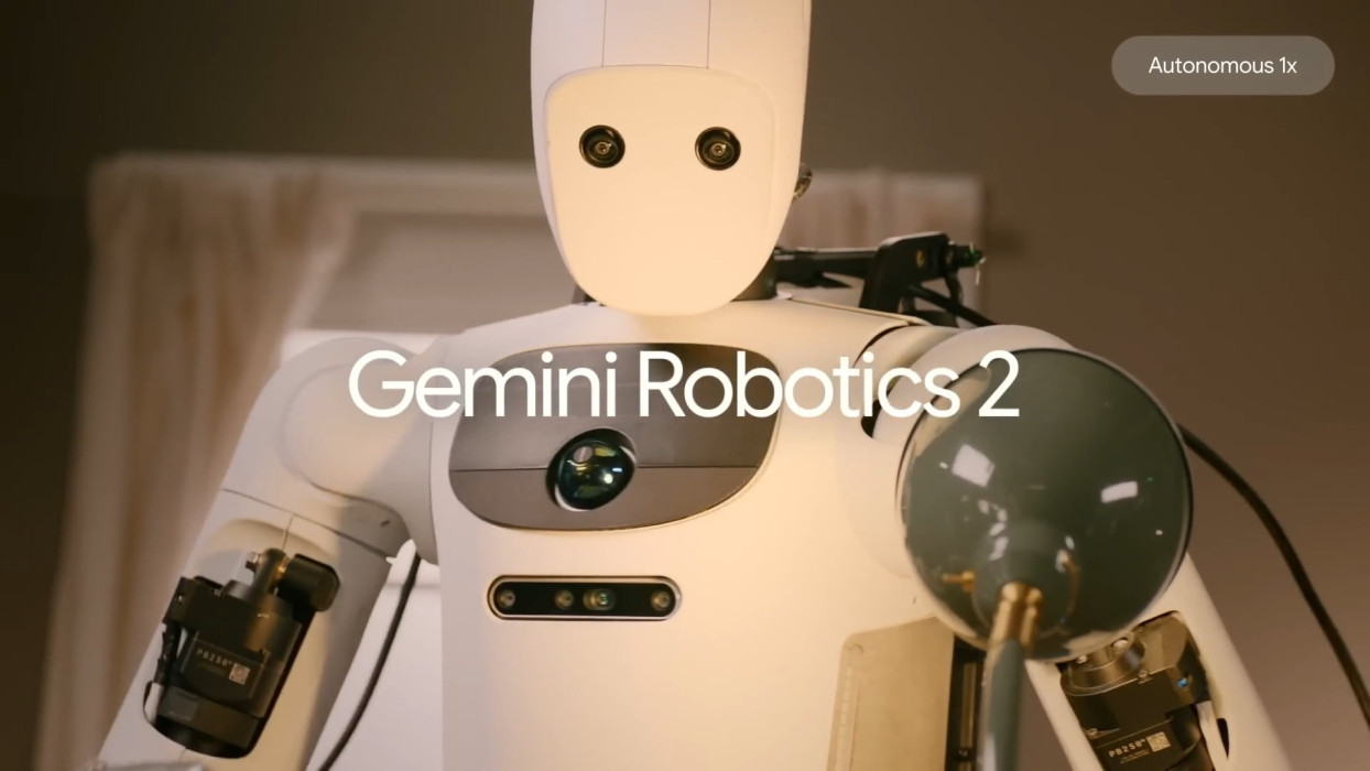 Google представила Gemini Robotics 2: ИИ управляет гуманоидом от ног до кончиков пальцев