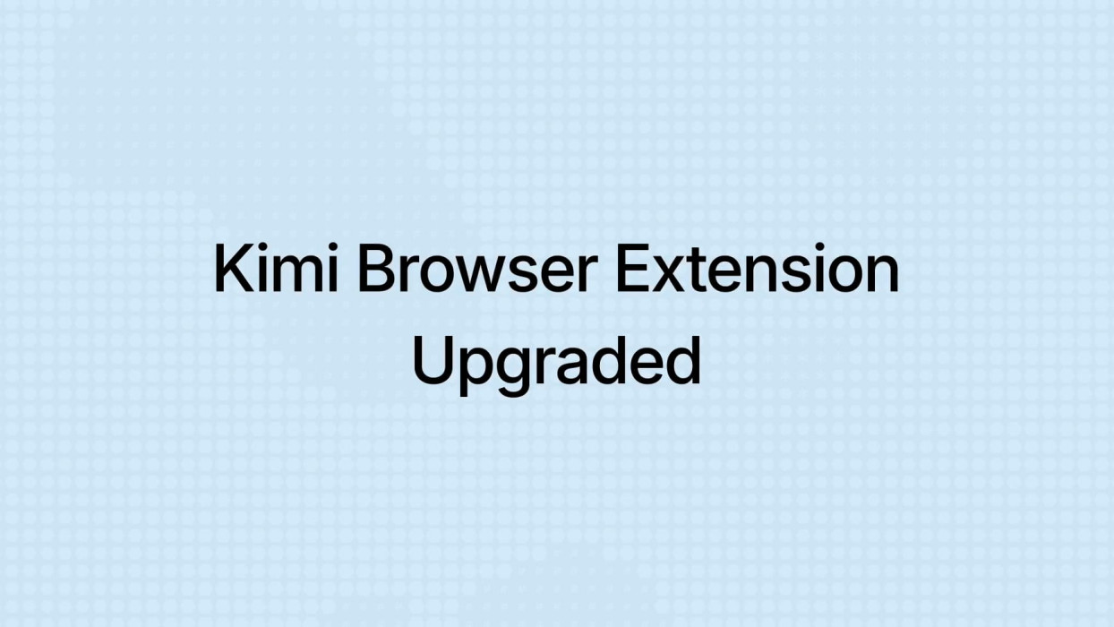 Kimi управляет сайтами из боковой панели Chrome и запоминает действия