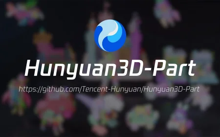 Tencent представила Hunyuan3D-Part &mdash; open-source модель для генерации 3D-объектов по частям