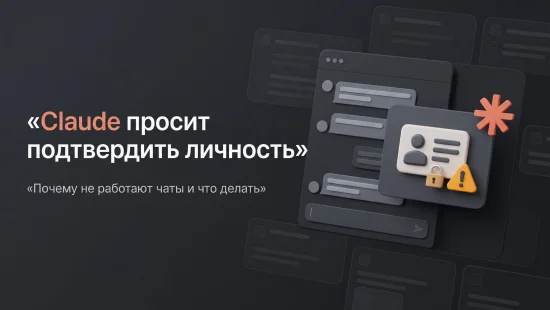 Claude требует проверку аккаунта и не отвечает: что происходит и что с этим делать