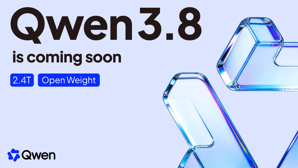 Alibaba показала Qwen3.8-Max-Preview и пообещала открыть веса Qwen3.8 Alibaba показала Qwen3.8-Max-Preview и пообещала открыть веса Qwen3.8