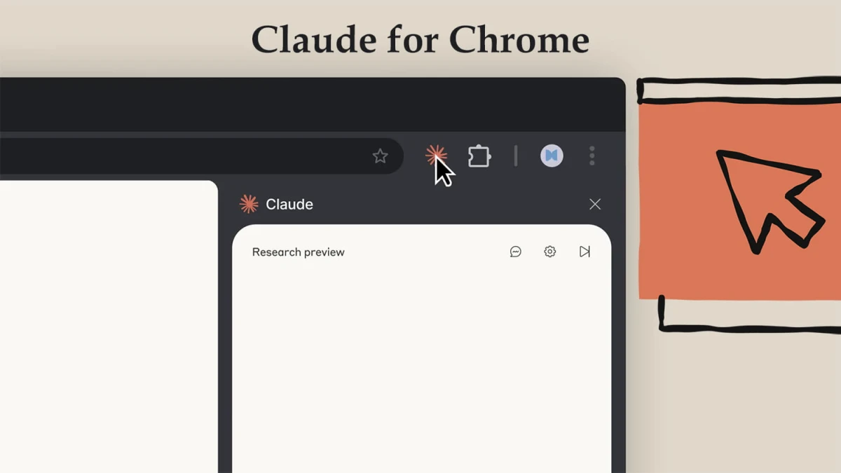 Anthropic запустила Claude for Chrome - ИИ-агент прямо в браузере Anthropic запустила Claude for Chrome - ИИ-агент прямо в браузере