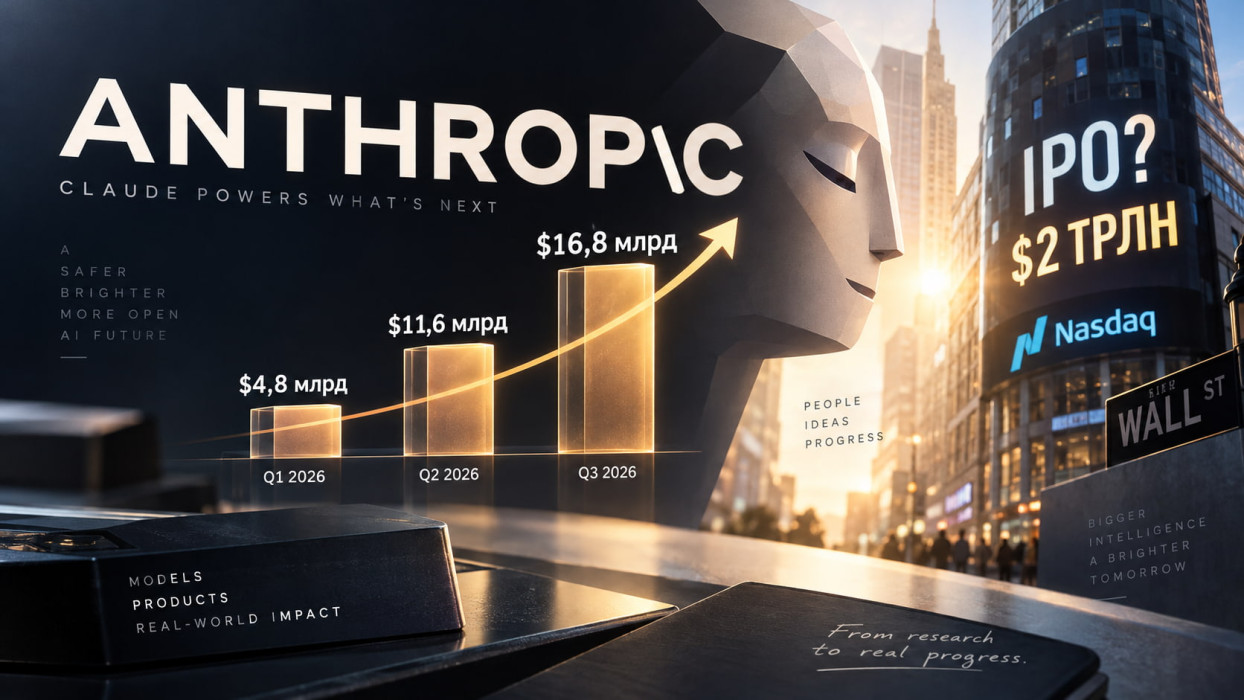 Anthropic заработала 16,8 млрд долларов за квартал и вышла в прибыль перед IPO