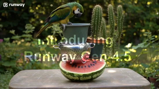 Runway представила Gen-4.5 - с улучшенной физикой и топовым качеством